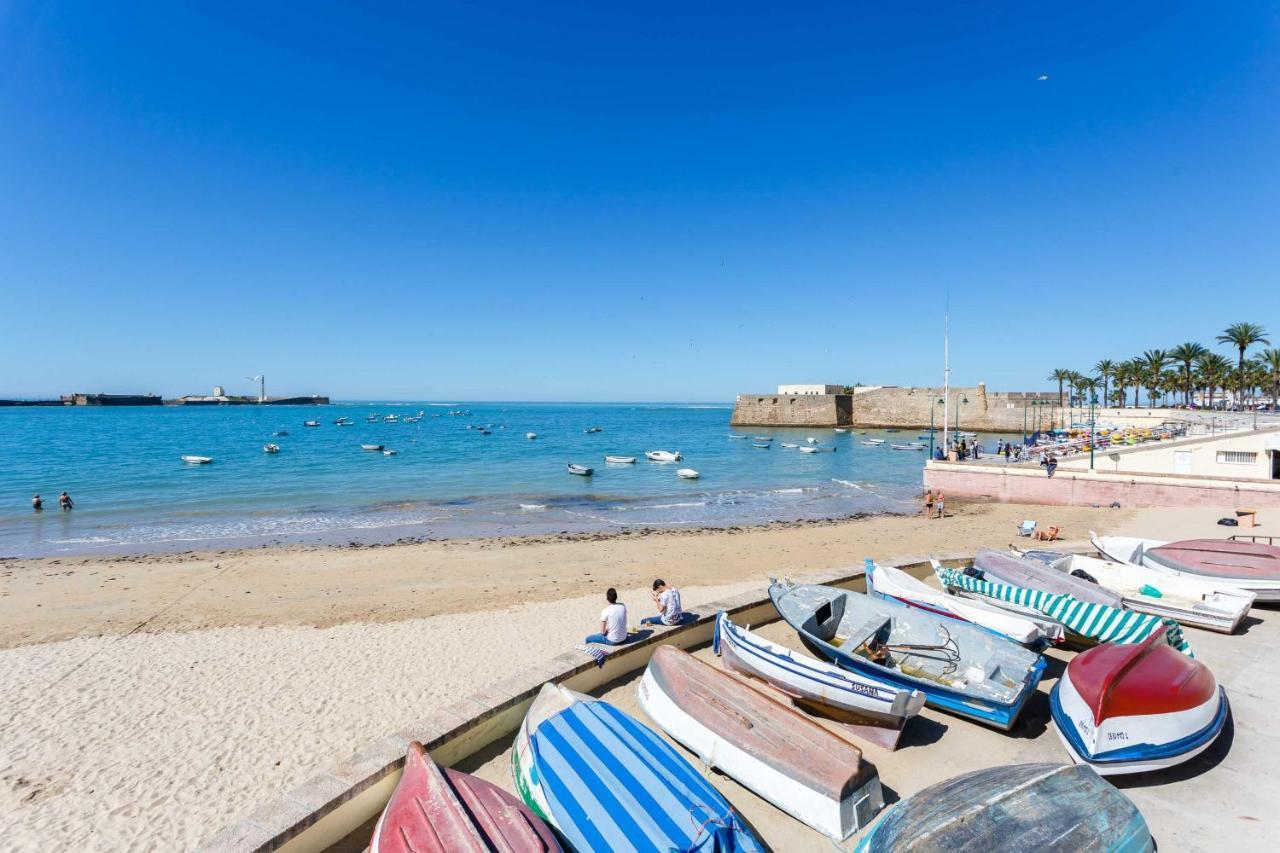 Apartamento Serafin De La Caleta Cadiz Dış mekan fotoğraf